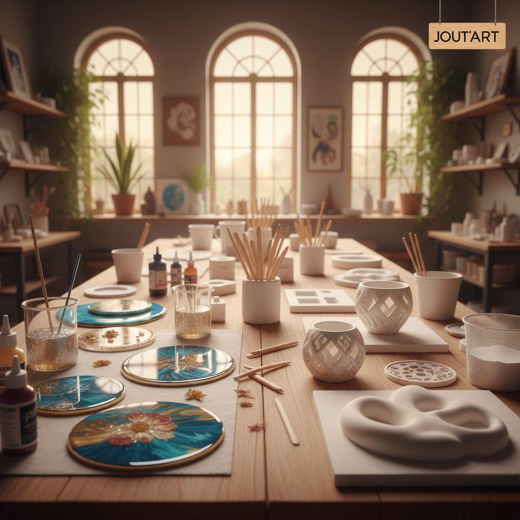 Résine vs Plâtre : Quel Matériau Choisir pour Vos Créations Décoratives Artisanales ?