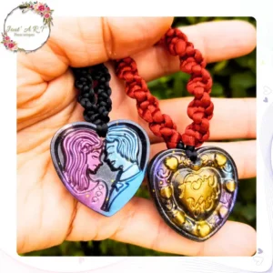 Collier Macramé avec Pendentif